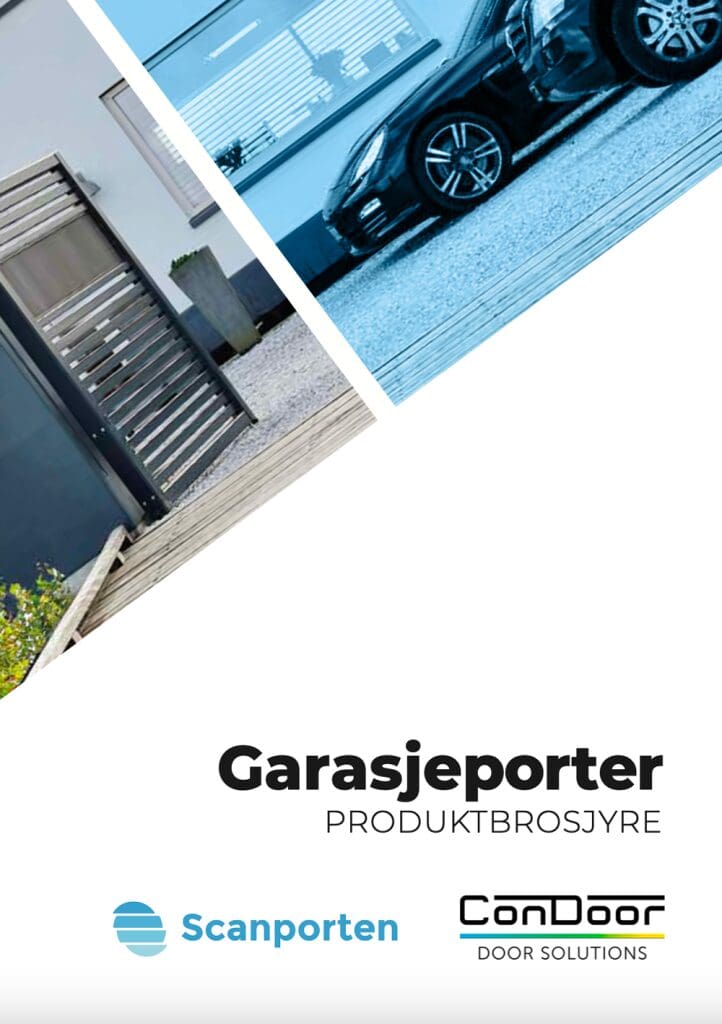 Scanporten Garasjeporter produktbrosjyre